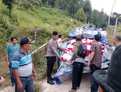 Personil Polsek Pana Laksanakan Monitoring dan Pengawalan Kunjungan Kerja Pj. Bupati Mamasa Ke Kec. Nosu dan Kec. Pana, Kab. Mamasa