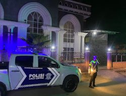 Satuan Lalu Lintas Polres Mamasa Laksanakan Patroli Blue Light Jamin Kamtibmas Aman Pada Malam Hari di Wilkum Polres Mamasa