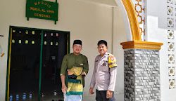 Personel Polsek Mambi Laksanakan Pengamanan Ibadah Sholat Jumat