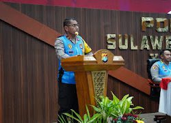 Wakapolda Sulbar Pimpin Sidang Kelulusan Bintara dan Tamtama Menuju Rikkes II