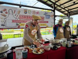 Mengintip Keseruan Lomba Masak yang Digelar Polda Sulbar, Semarakkan Hari Bhayangkara