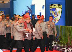 Kapolda Sulbar Hadiri Rakernis Baharkam Polri T.A 2024 di Makassar