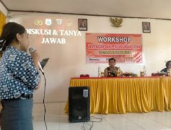 Kapolsek Mamasa Laksanakan Kegiatan Workshoop Kekerasan Dan Perlindungan Siswa UPTD Di SMKN 1 Mamasa