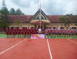 Jelang Hari Bhayangkara Ke-78 Polres Mamasa Gelar Turnamen Futsal Antar Satker Dan Polsek