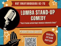 Ayo Buruan Daftarkan diri, Polda Sulbar Gelar Stand-up Comedy. Hadiah Jutaan Rupiah!