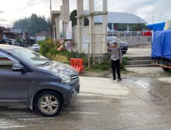 Sat Lantas Polres Mamasa Rutin Laksanakan Pengamanan Jalur di Pagi Hari