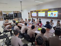 Anev Operasi Pekat, Karo Ops Polda Sulbar : Kita Sapu Bersih Target Operasi