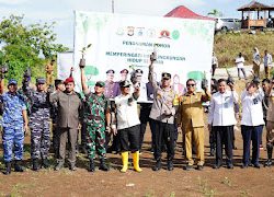 Kapolda Sulbar Bersama Forkopimda Tanam Ratusan Pohon, Peringati Hari Lingkungan Hidup Sedunia