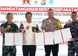 Kapolda Sulbar : Pemerintah Bersama TNI/Polri Siap Kolaborasi Tingkatkan Ketahanan Pangan