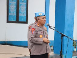 Bijak Menggunakan Media Sosial, Arahan Kabid Propam Polda Sulbar Kepada Personel Polres Pasangkayu