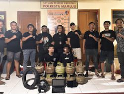 Tim Resmob Polresta Mamuju Berhasil Ungkap Spesialis Pelaku Pencurian Electronik Dan Tabung Gas