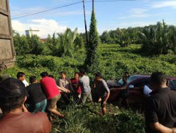 Cepat Dan Tanggap Personil Polsek Sarudu Datangi TKP Laka Lantas