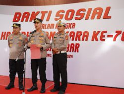 Dalam Rangka Hut Bhayangkara ke-78 Polda Jabar Gelar Bakti Sosial