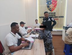 Resmob Polres Gowa Tangkap Pelaku Penipuan Arisan