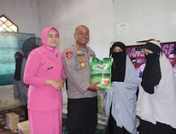 Polres Polman Ikuti Bakti Sosial Dan Bantuan Sosial Serentak Seluruh Indonesia dalam Rangka Memperingati HUT Bhayangkara ke-78