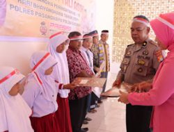 Siswa dan Siswi Berprestasi Pasangkayu Mendapatkan Tali Asih dari Polres Pasangkayu