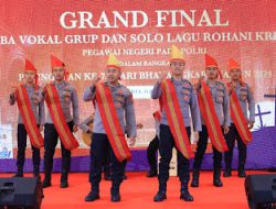 Polda Sulbar Berhasil Raih Juara 3 Se-Indonesia Dalam Lomba Vokal Group Se-Nasional