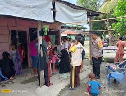 Cegah Stunting, Bhabinkamtibmas Laksanakan Kegiatan Pendampingan Posyandu Balita