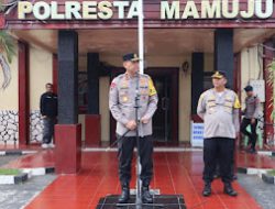 Kapolda Sulbar Lakukan Sidak di Polresta Mamuju, Pastikan Kesiapan Seluruh Personelnya