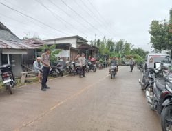 Personel Polsek Tabulahan Laksanakan Pengamanan Dan Pengaturan Arus Lalin Pada Pasar Tradisional