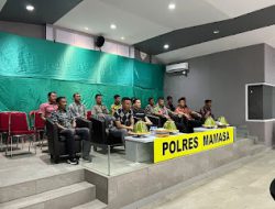 Meriahkan Hut Bhayangkara Ke – 78, Polres Mamasa Gelar Nonton Bareng Wayang Kulit