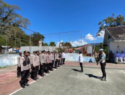 Wakapolres Mamasa Hadiri Kegiatan Pengukuhan Kepala Desa Dan Badan Permusyawaratan Desa Se Kabupaten Mamasa
