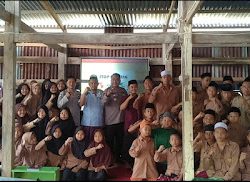 Kapolsek Sarudu Berikan Sosialisasi dan Edukasi Bahaya Bullying Kepada Santri Ponpes Thoriqul Ulum