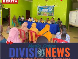 Wakili Kapolsek Tapango Kanit Binmas Hadiri Rembuk Stunting Di Wilayah Binaannya