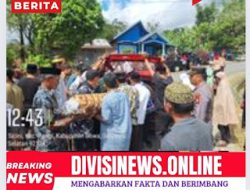 Belasungkawa, Kapolsubsektor Parigi Melayat ke Rumah Duka