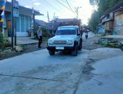 Pergelaran Ambang Gangguan Pagi Sat Lantas Polres Mamasa