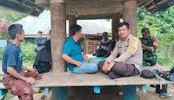 Kegiatan Sambang dan Pemantauan Kamtibmas di Desa Mamullu
