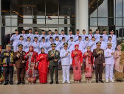 Pangdam Tanjungpura Bersama PJU Ikuti Upacara Peringatan HUT ke-79 Kemerdekaan RI