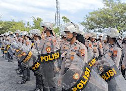 Polda Sulbar Masifkan Latihan Dalmas Jelang Pilkada 2024