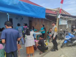 Pendampingan Posyandu Rutin di Desa Pambe Sinergi Bhabinkamtibmas Polsek Mamasa dalam Meningkatkan Kesehatan Masyarakat