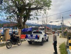 Polres Mamasa Gelar Pengaturan Lalu Lintas Pagi Hari di Titik-Titik Strategis