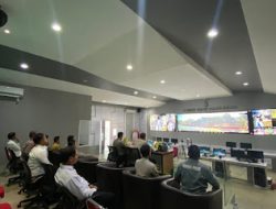 Polres Mamasa Laksanakan Nonton Bareng Upacara Hari Juang Polri Secara Daring