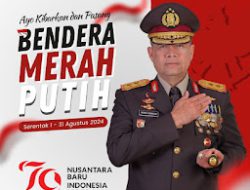 Kapolda Sulbar : Jadikan Kibaran Merah Putih Sebagai Refleksi Kemerdekaan