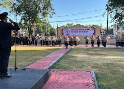 Wakapolres Maros Pimpin Upacara Hari Kemerdekaan Republik Indonesia Ke-79