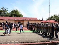 Polres Pasangkayu Gelar Gladi Bersih Sispamkota Kesiapan Pengamanan Pilkada Serentak 2024