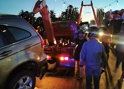 Satlantas Polres Gowa Tangani Laka Lantas Out of Control di Jalan Poros Pallangga