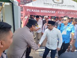 Polres Gowa Amankan Pendaftaran Calon Bupati – Wakil Bupati