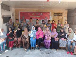 Tim Jumat Curhat Polda Sulsel disambut Meriah Warga Kec. Ujung Tanah