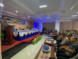 Kasat Binmas Polres Mamasa Hadiri Kegiatan Pemeliharaan Peningkatan Kemampuan Bhabinkamtibmas
