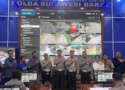 Ditlantas Polda Sulbar Gelar Pelatihan RTMC, Wujudkan Kesadaran Berkendara Melalui Penegakan Hukum Secara Elektronik