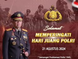 Kapolda Sulbar Irjen Pol Adang Ginanjar: Selamat Hari Juang Polri 21 Agustus 2024