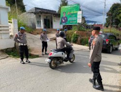 Cegah Knalpot Brong, Propam Polres Mamasa Laksanakan Pemeriksaan Kendaraan Personil