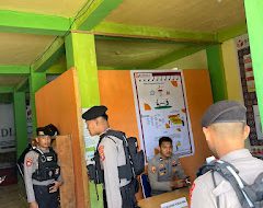 Patroli Jalan Kaki Sat Samapta Polres Mamasa Jaga Kondusivitas Wilayah Hukum Polres Mamasa