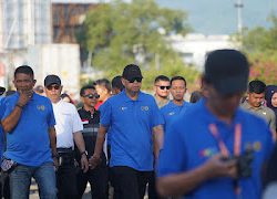 Kapolda Sulbar Turut Meriahkan Kegiatan Jalan Sehat dalam Rangka Pekan Keselamatan Jalan Tahun 2024