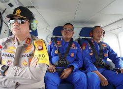 Bersama PJ. Gubernur, Kapolda Sulbar Dampingi KakorPolairud Tinjau Lokasi Mako Korps Polairud di Mateng