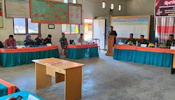 Kapolsek Mambi Menhadiri Rapat Pleno Terbuka  Rekapitulasi Daftar Pemilah Sementara Hasil Perbaikan Tahun 2024